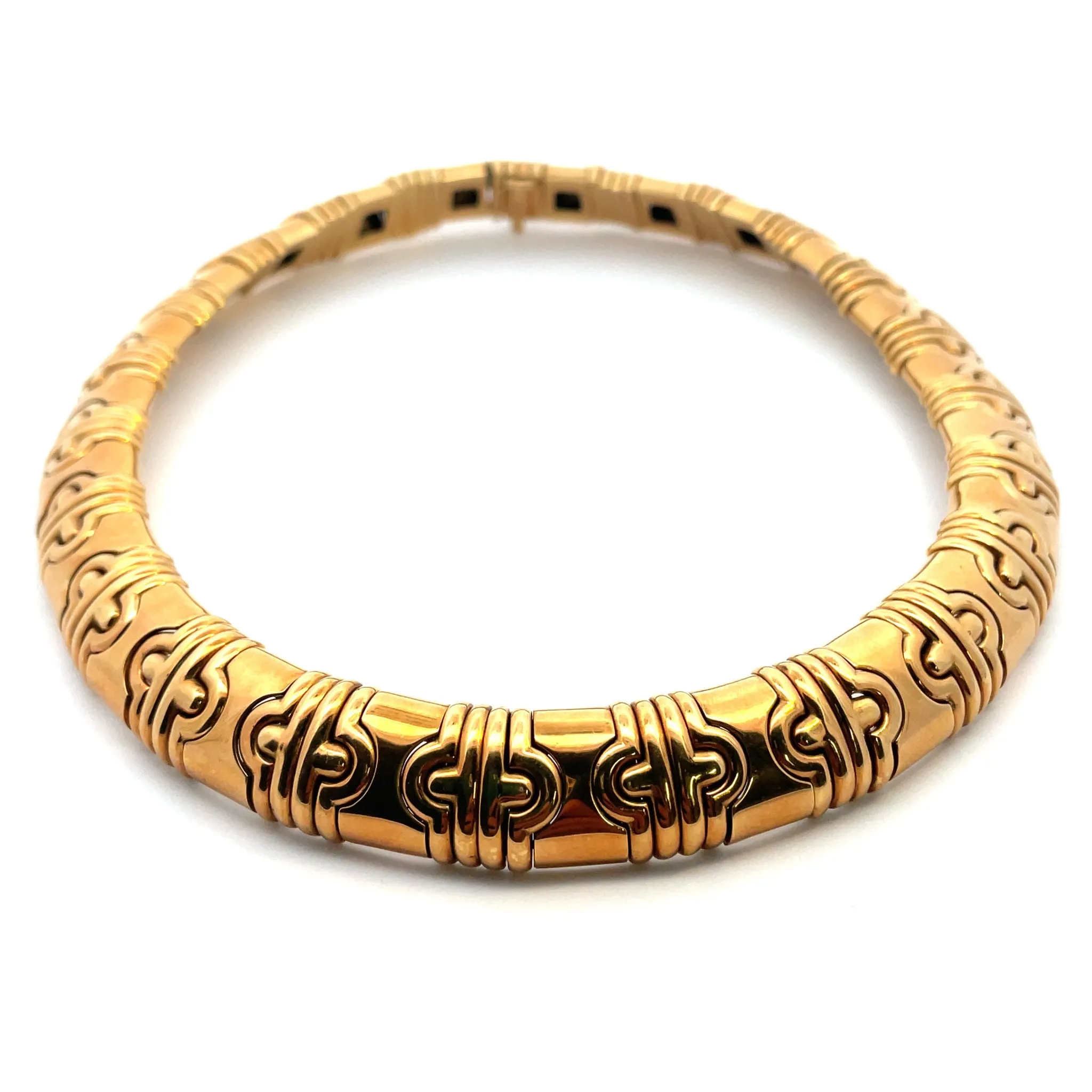 Bulgari 1980s 18KT Yellow Gold Parentesi Suite