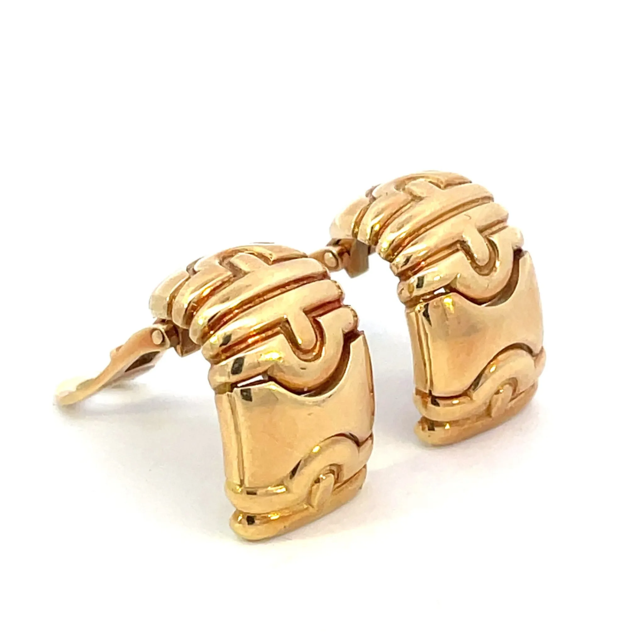 Bulgari 1980s 18KT Yellow Gold Parentesi Suite