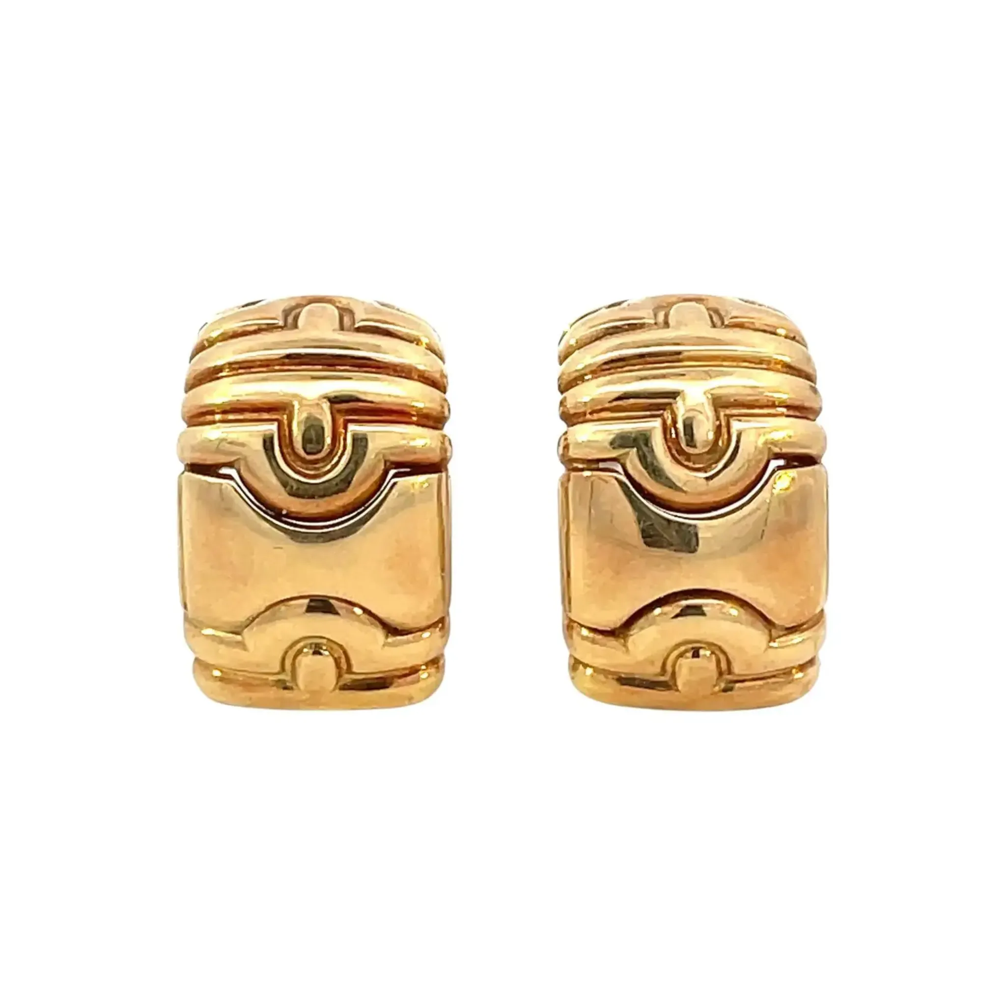 Bulgari 1980s 18KT Yellow Gold Parentesi Suite