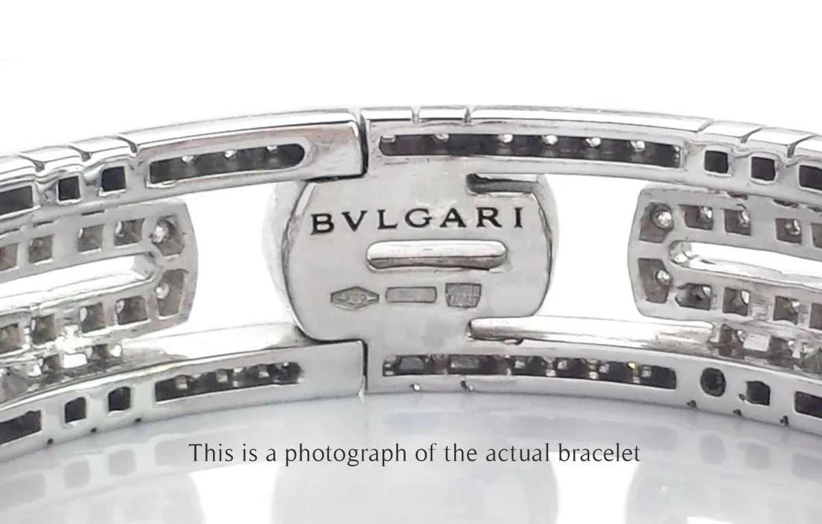 Bulgari Bvlgari 3.84tcw Diamond Parentesi Bracelet