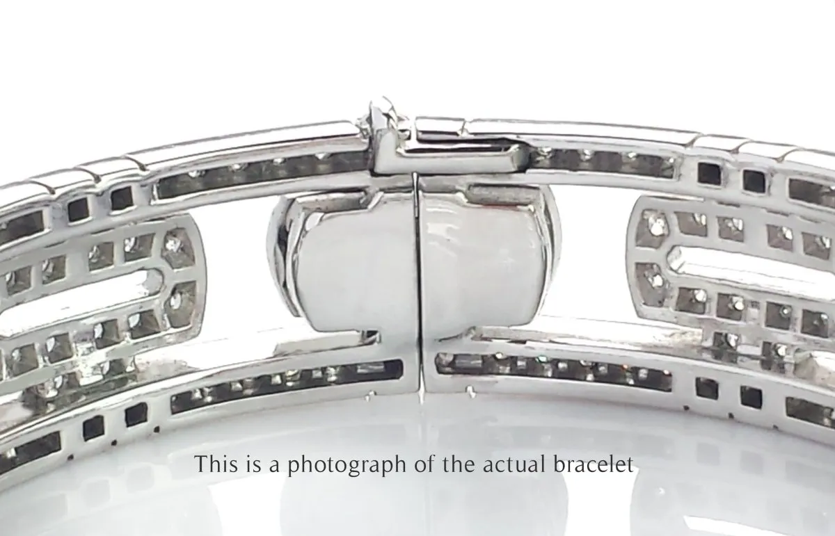 Bulgari Bvlgari 3.84tcw Diamond Parentesi Bracelet