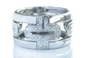 Bulgari Bvlgari Diamond Parentesi Ring SZ 52