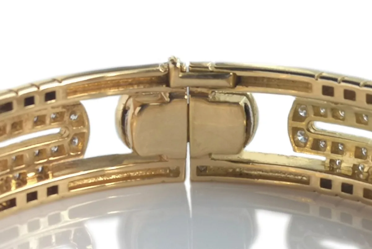 Bulgari Bvlgari Parentesi Bracelet with 1.90tcw Diamonds