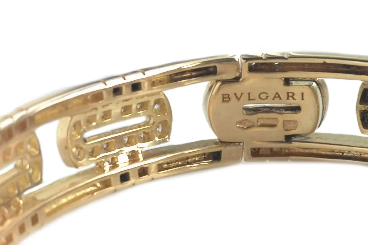 Bulgari Bvlgari Parentesi Bracelet with 1.90tcw Diamonds