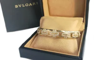 Bulgari Bvlgari Parentesi Bracelet with 1.90tcw Diamonds