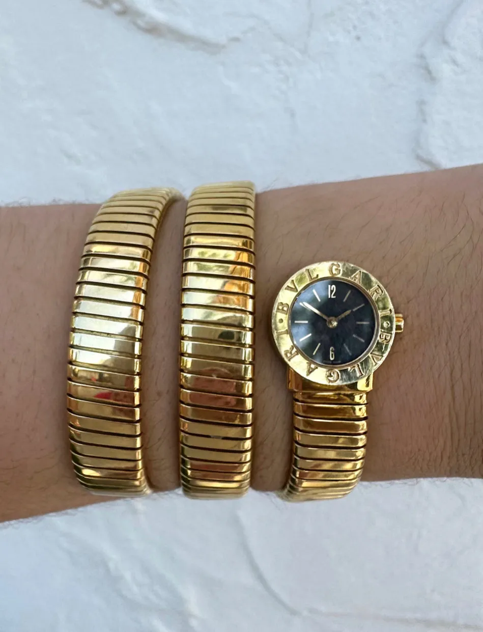 Bulgari Tubogas 18kt Gold