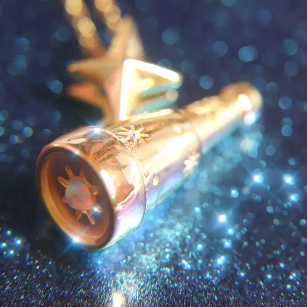 Celestial Telescope Pendant
