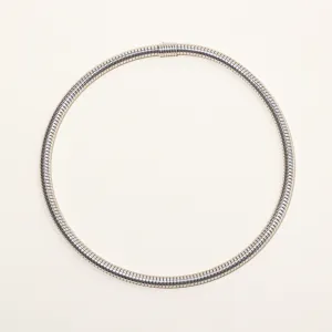 'Chopard' Tubogas 18k White Gold Necklace | 19" |