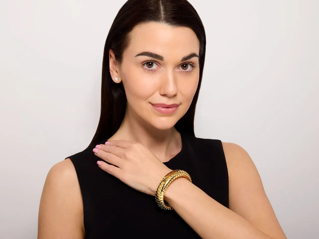 Tubogas Bracelet in 14K Gold
