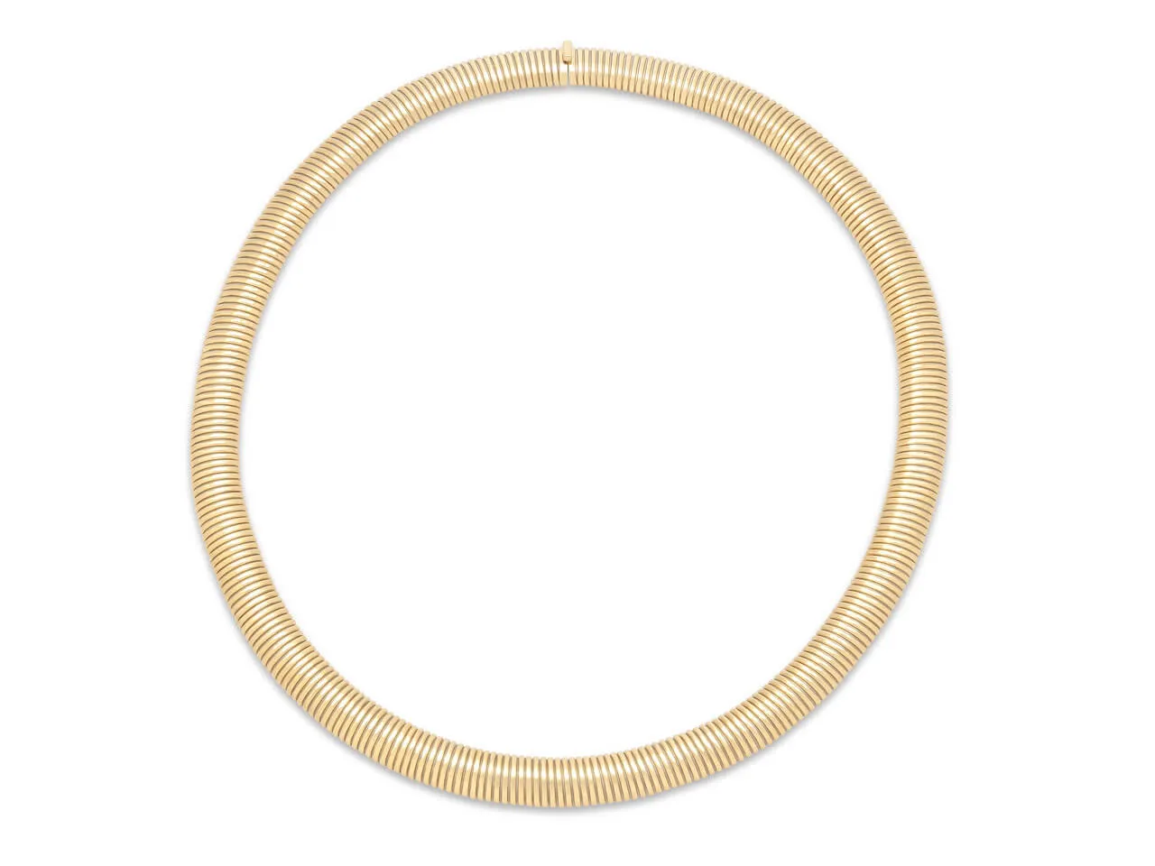Tubogas Necklace in 18K Gold, by Beladora