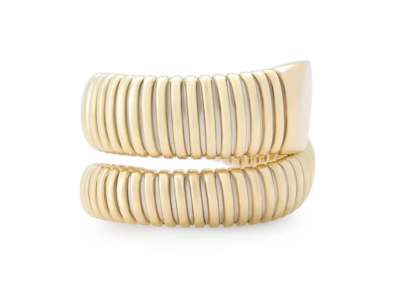 Tubogas 'Snake' Ring in 18K Gold, by Beladora
